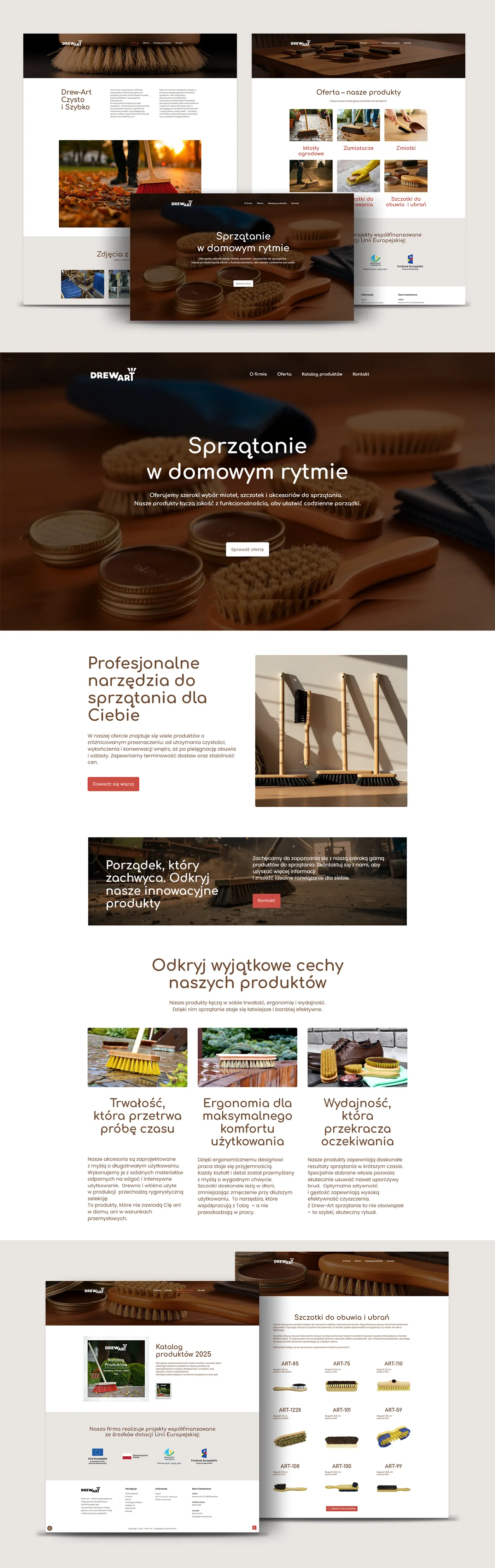 Materiały produktowe Drew-Art