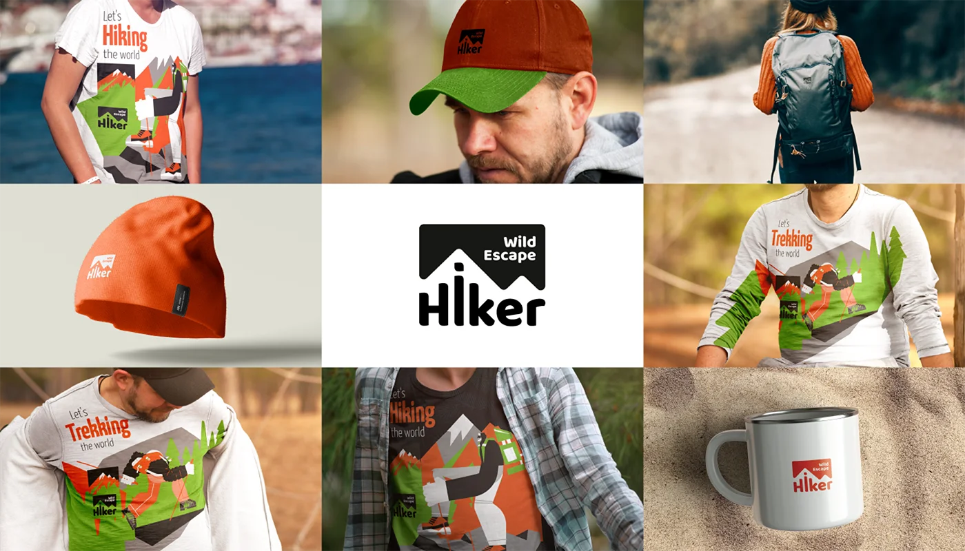 Materiały i gadżety marki Hiker
